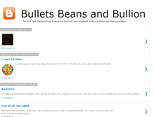 Tablet Screenshot of bulletsbeansandbullion.blogspot.com