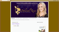 Desktop Screenshot of deborahrossministries.blogspot.com