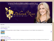 Tablet Screenshot of deborahrossministries.blogspot.com