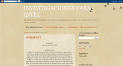 Desktop Screenshot of myribet-investigacionesintel.blogspot.com