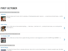 Tablet Screenshot of october-1st.blogspot.com
