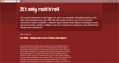 Desktop Screenshot of itsonlyrockenroll.blogspot.com