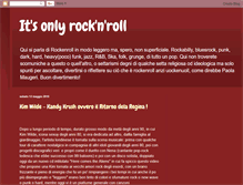 Tablet Screenshot of itsonlyrockenroll.blogspot.com