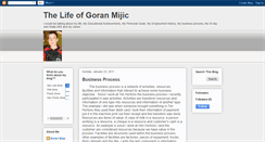 Desktop Screenshot of goranmijic.blogspot.com