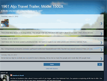 Tablet Screenshot of 1961aljotraveltailerblog.blogspot.com