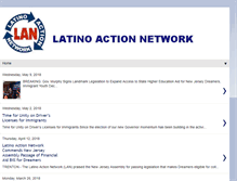 Tablet Screenshot of latinoaction.blogspot.com