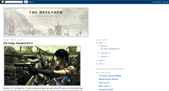 Desktop Screenshot of defender-blog.blogspot.com