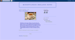 Desktop Screenshot of mindfulnessirelandnews.blogspot.com