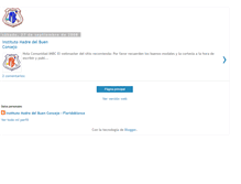 Tablet Screenshot of institutomadredelbuenconsejo.blogspot.com
