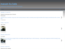 Tablet Screenshot of macamkukata.blogspot.com