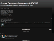 Tablet Screenshot of cosmic-creator.blogspot.com