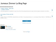 Tablet Screenshot of lesjumeauxzimmer-cuxik.blogspot.com