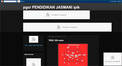 Desktop Screenshot of pgsrpjipik.blogspot.com