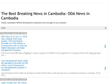 Tablet Screenshot of odanewsincambodia.blogspot.com