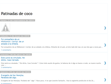Tablet Screenshot of patinadasdecoco.blogspot.com