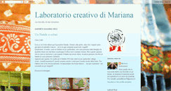 Desktop Screenshot of laboratoriocreativodimariana.blogspot.com