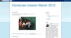 Desktop Screenshot of hondurasmarch2012.blogspot.com