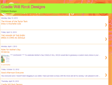 Tablet Screenshot of cradlewillrockblog.blogspot.com