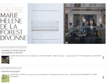 Tablet Screenshot of mariehelenedelaforestdivonne.blogspot.com