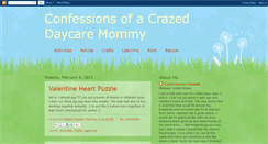 Desktop Screenshot of crazeddaycaremommy.blogspot.com