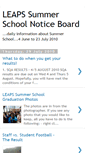 Mobile Screenshot of leapssummerschool.blogspot.com