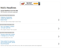 Tablet Screenshot of nicksheadlines.blogspot.com