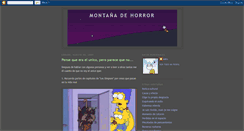 Desktop Screenshot of montaniadehorror.blogspot.com