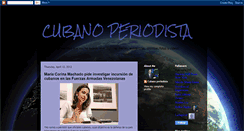 Desktop Screenshot of cubanoperiodista.blogspot.com