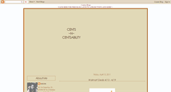 Desktop Screenshot of cents-n-centsability.blogspot.com