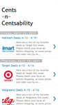 Mobile Screenshot of cents-n-centsability.blogspot.com