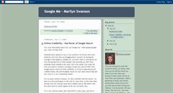 Desktop Screenshot of googleme-marilynswanson.blogspot.com