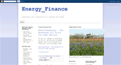 Desktop Screenshot of mcadams-energyfinance.blogspot.com