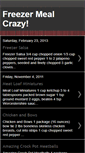 Mobile Screenshot of freezermealcrazy.blogspot.com