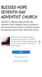 Mobile Screenshot of blessedhopesda.blogspot.com