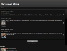 Tablet Screenshot of ckchristmasmenu.blogspot.com