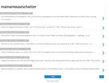 Tablet Screenshot of mamamouseschatter.blogspot.com