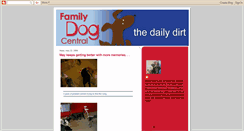 Desktop Screenshot of familydogcentral.blogspot.com