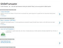 Tablet Screenshot of ghiddefrumusete.blogspot.com