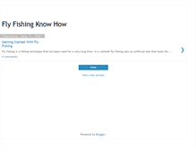 Tablet Screenshot of fly-fishings.blogspot.com