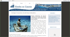 Desktop Screenshot of hotelescancun.blogspot.com