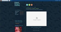 Desktop Screenshot of designer-clothing.blogspot.com