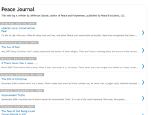 Tablet Screenshot of peace-evolutions.blogspot.com