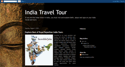 Desktop Screenshot of luxurytourstoindia.blogspot.com