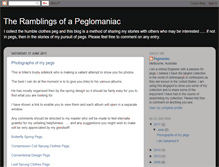 Tablet Screenshot of peglomania.blogspot.com