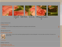 Tablet Screenshot of het-leven-van-mignon.blogspot.com