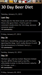 Mobile Screenshot of 30daybeerdiet.blogspot.com