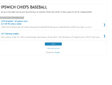 Tablet Screenshot of ipswichchiefsbaseball.blogspot.com