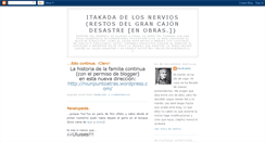Desktop Screenshot of itakadadelosnervios.blogspot.com