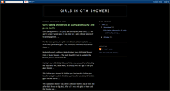 Desktop Screenshot of girls-gym-showers.blogspot.com