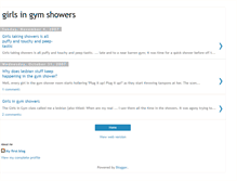 Tablet Screenshot of girls-gym-showers.blogspot.com